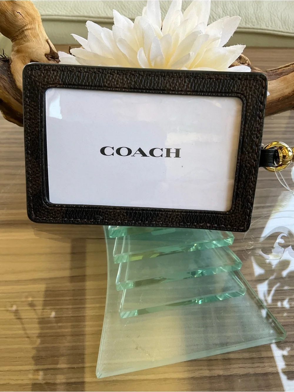 Coach compact card